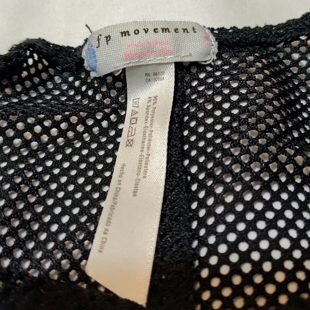 Free People Movement Mesh Cropped Top - Picture 4 of 4